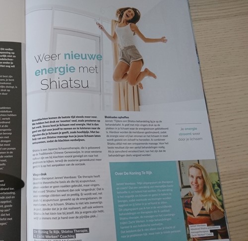 Jannet Veenbaas vertelt over Shiatsu Massage in Groningen