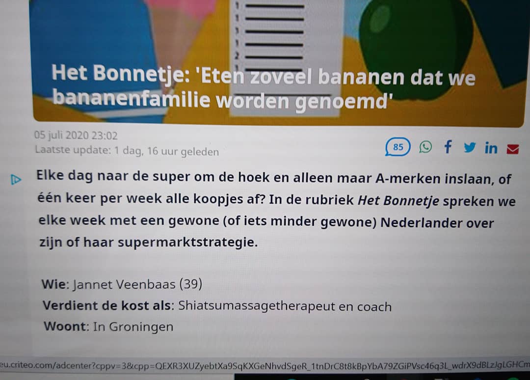 Bonnetje Jannet Veenbaas Groningen Vegan Eten 